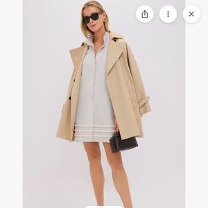 Tuckernuck Flax Brushed Canvas Sleeveless Charlie Dress size M